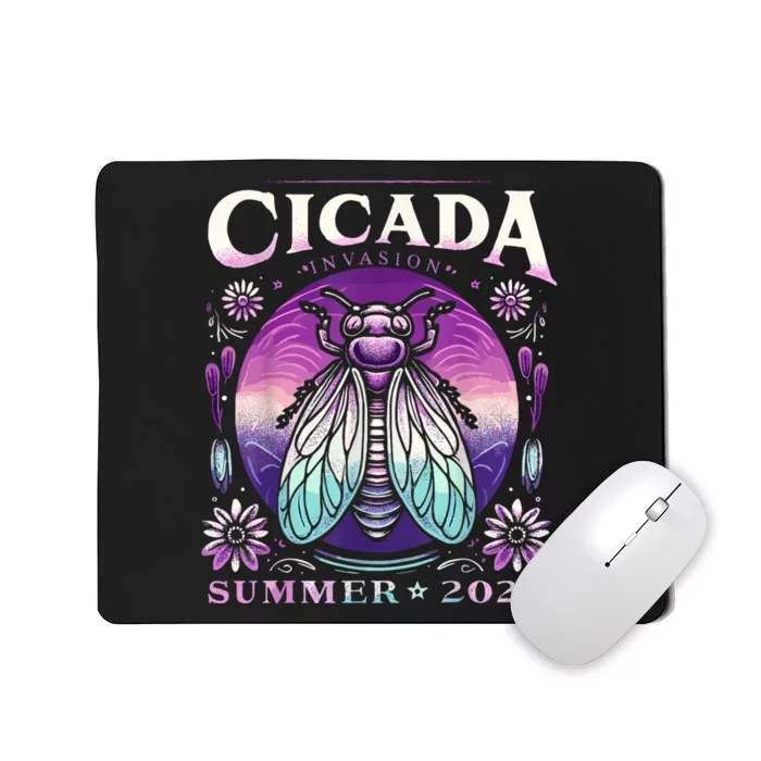 Cicada Invasion 2024 Broods Xix & Xiii Cicada Mousepad