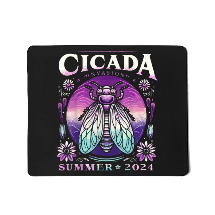 Cicada Invasion 2024 Broods Xix & Xiii Cicada Mousepad