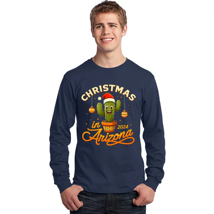 Christmas In 2024 Arizona Tall Long Sleeve T-Shirt