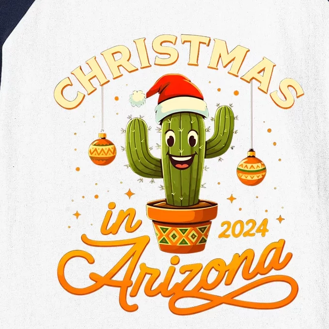 Christmas In 2024 Arizona Baseball Sleeve Shirt