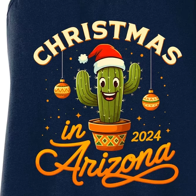 Christmas In 2024 Arizona Women's Racerback Tank