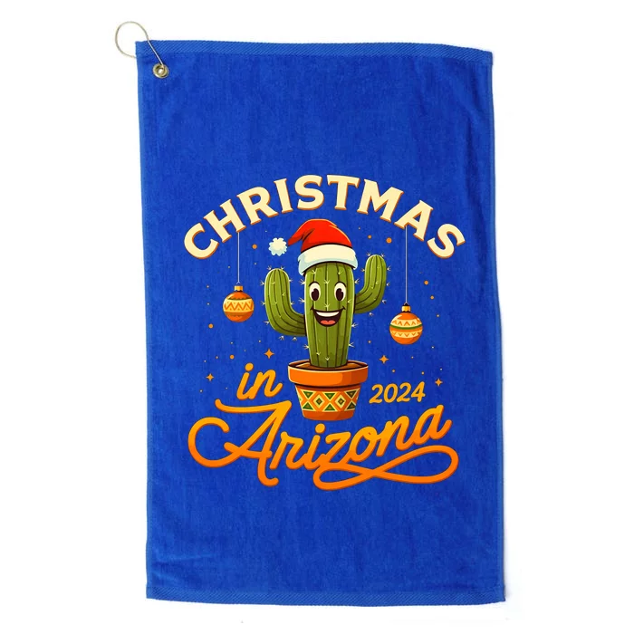 Christmas In 2024 Arizona Platinum Collection Golf Towel