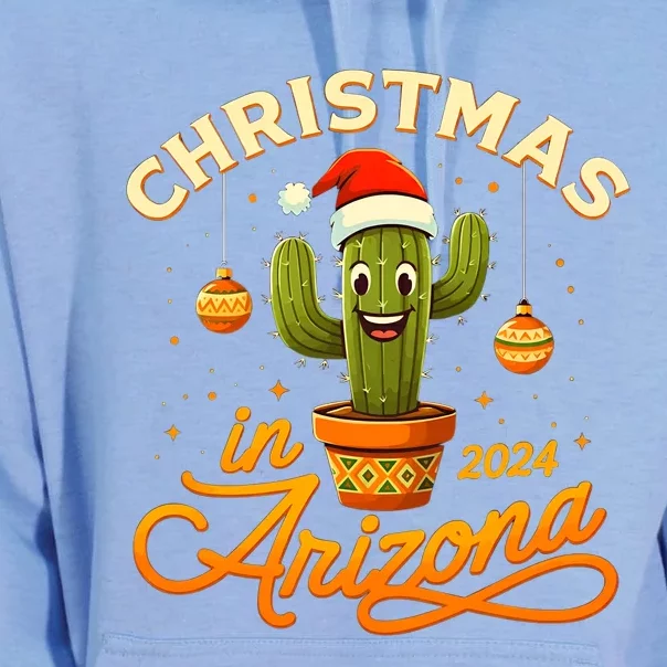 Christmas In 2024 Arizona Unisex Surf Hoodie