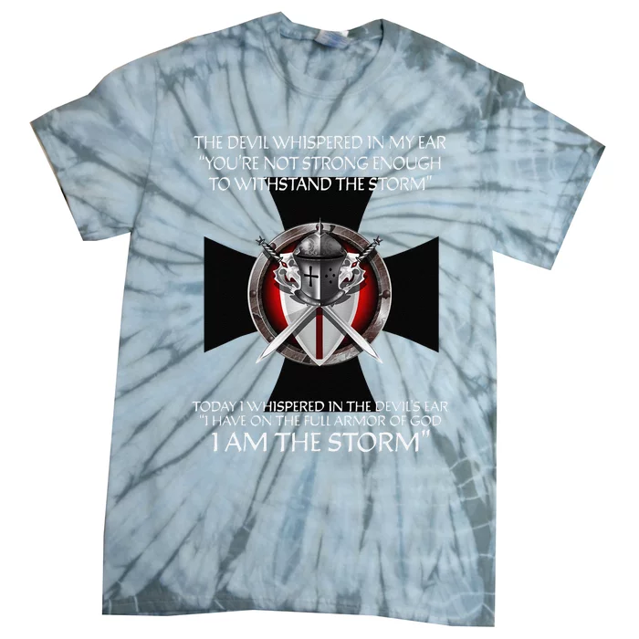 Christian I Am The Storm Faith Gifts Tie-Dye T-Shirt