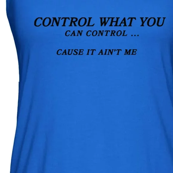 Cause It Aint Me Ladies Essential Flowy Tank