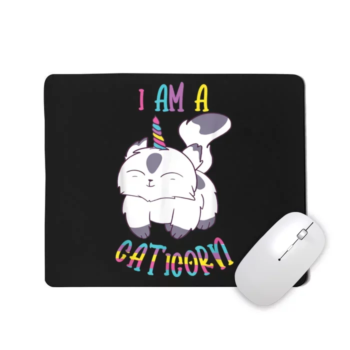 Cute IM A Caticorn Cat Unicorn S Mousepad