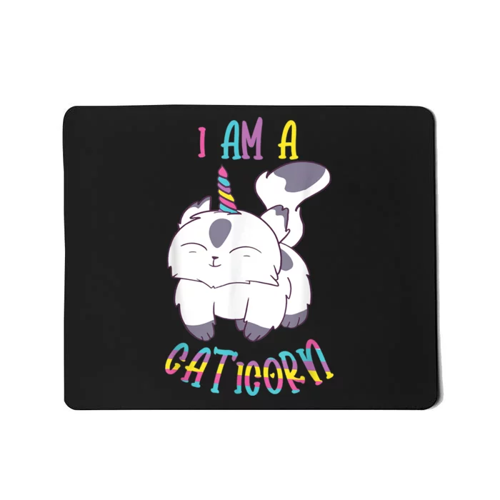 Cute IM A Caticorn Cat Unicorn S Mousepad