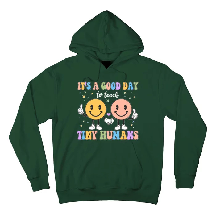 Cute It's A Good Day To Teach Tiny Humans Back To School Hoodie