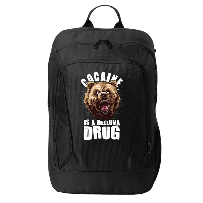 Cocaine Is A Helluva Drug Bear City Backpack