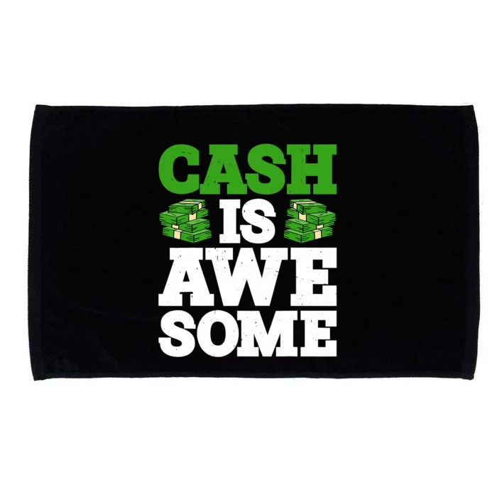 Cash Is Awesome Microfiber Hand Towel