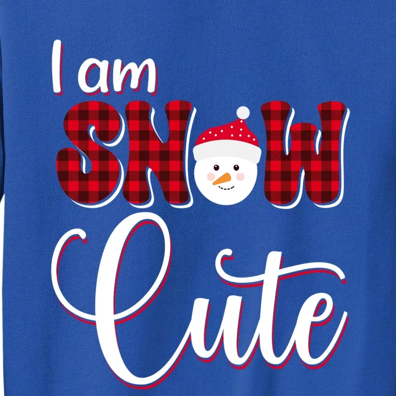 Christmas I Am Snow Cute Santa Claus Family Xmas Gift Sweatshirt