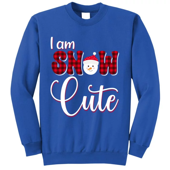 Christmas I Am Snow Cute Santa Claus Family Xmas Gift Sweatshirt