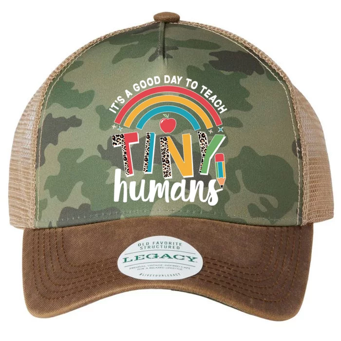 Cute It's A Good Day To Teach Tiny Humans Legacy Tie Dye Trucker Hat