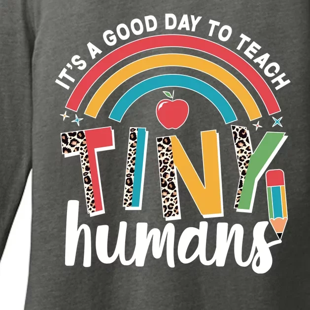 Cute It's A Good Day To Teach Tiny Humans Womens CVC Long Sleeve Shirt