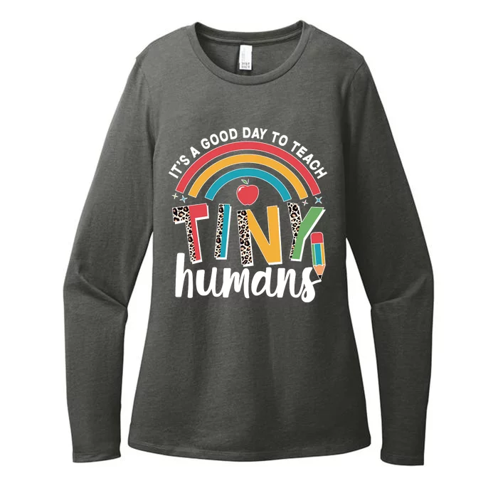 Cute It's A Good Day To Teach Tiny Humans Womens CVC Long Sleeve Shirt