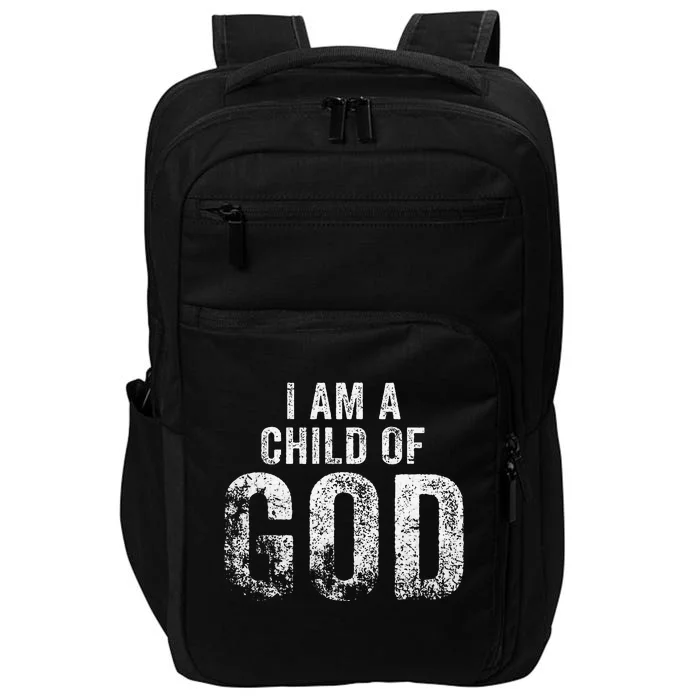 Christian I Am A Child Of God Withstand Impact Tech Backpack