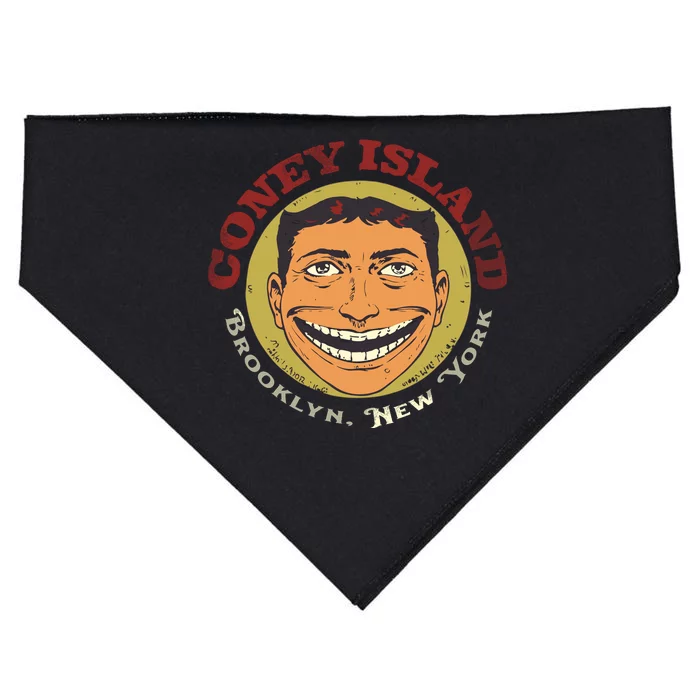 Coney Island Brooklyn Ny USA-Made Doggie Bandana