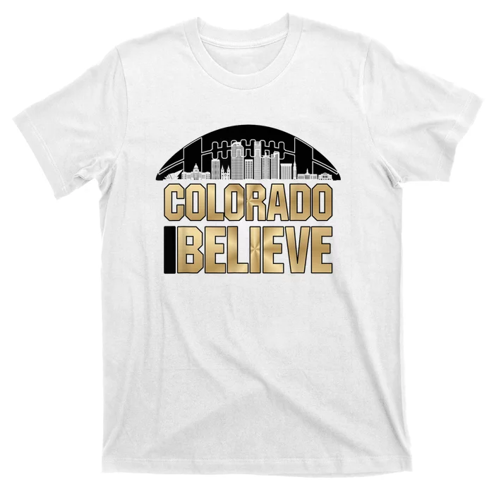 Colorado I Believe In Football T-Shirt