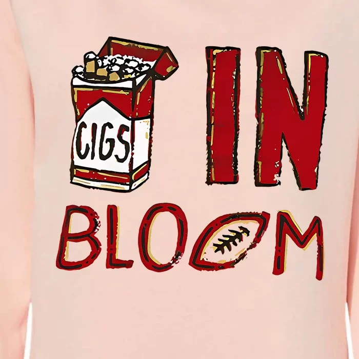 Cigs In Bloom Womens California Wash Sweatshirt