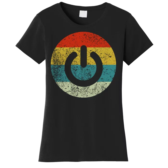 Computer Icons Button Power Women's T-Shirt