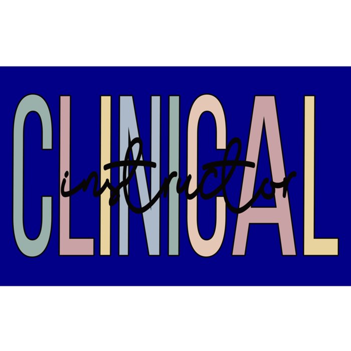 Clinical Instructor Boho Clinical Instructors Gift Bumper Sticker