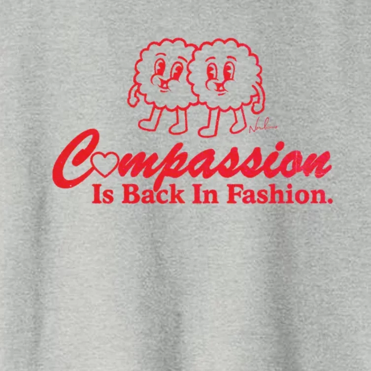 Compassion Is Back In Fashion Women's Crop Top Tee