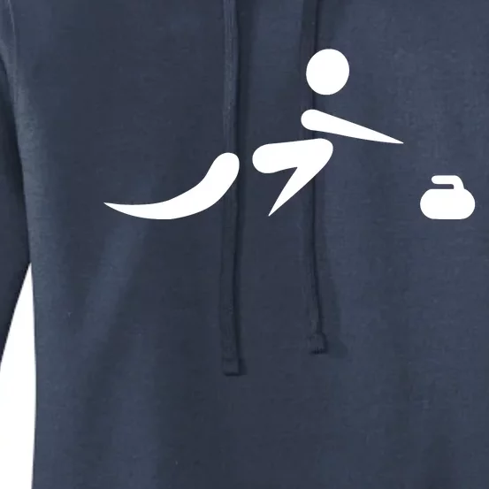 Curling Icon Women's Pullover Hoodie