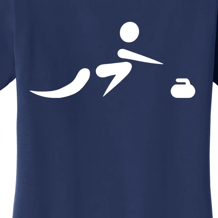 Curling Icon Women's T-Shirt