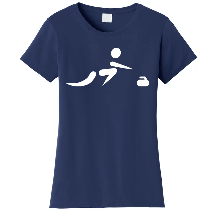 Curling Icon Women's T-Shirt