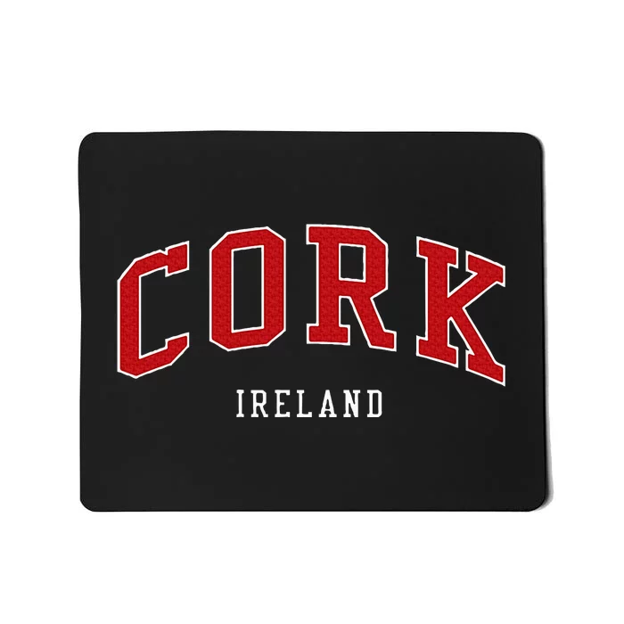 Cork Ireland College University Style Mousepad