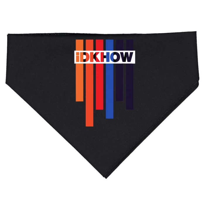 Color Idkhows USA-Made Doggie Bandana