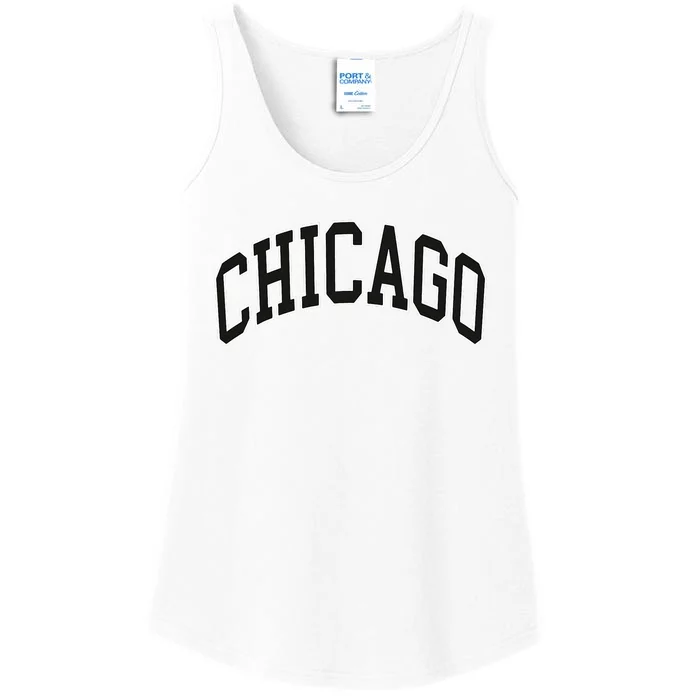 Chicago Illinois Ladies Essential Tank