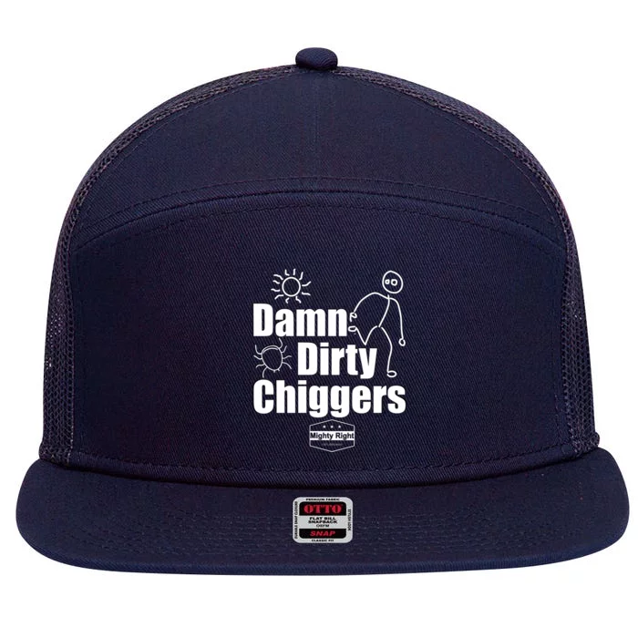 Chigger Itch 7 Panel Mesh Trucker Snapback Hat