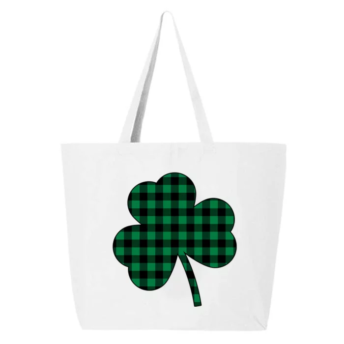 Checkered Irish Clover Leaf 25L Jumbo Tote