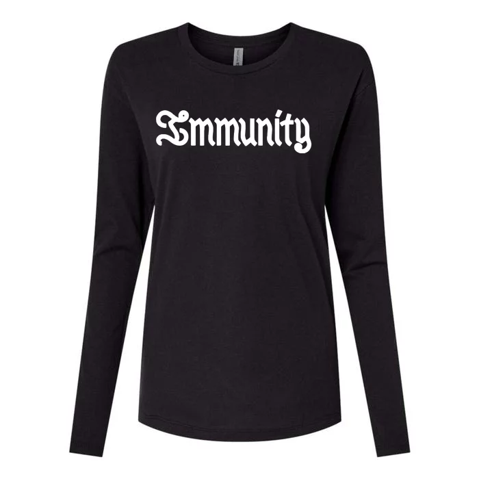 Clairo Immunity Womens Cotton Relaxed Long Sleeve T-Shirt