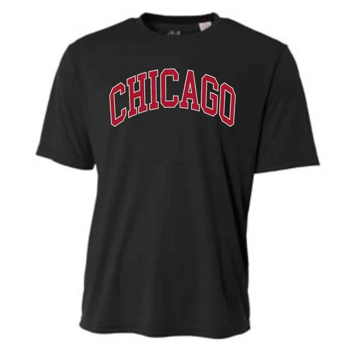 Chicago Illinois Cooling Performance Crew T-Shirt