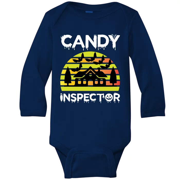 Candy Inspector Baby Long Sleeve Bodysuit