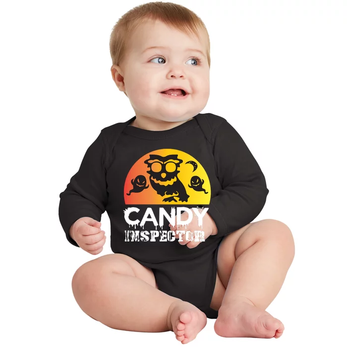 Candy Inspector Baby Long Sleeve Bodysuit