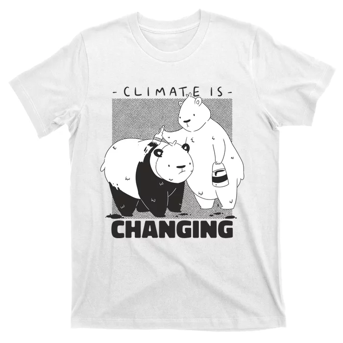 Climate Is Changing Polar Bear T-Shirt