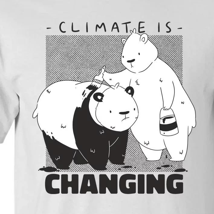 Climate Is Changing Polar Bear Tall T-Shirt