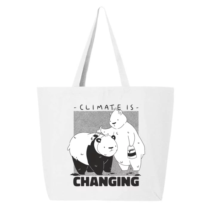 Climate Is Changing Polar Bear 25L Jumbo Tote