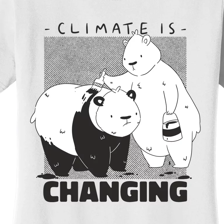 Climate Is Changing Polar Bear Women's T-Shirt