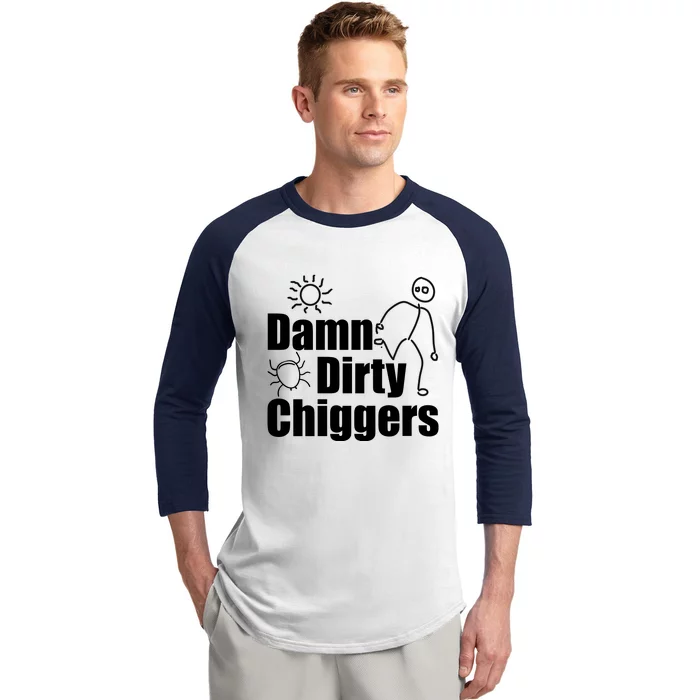 Chigger Itch Baseball Sleeve Shirt