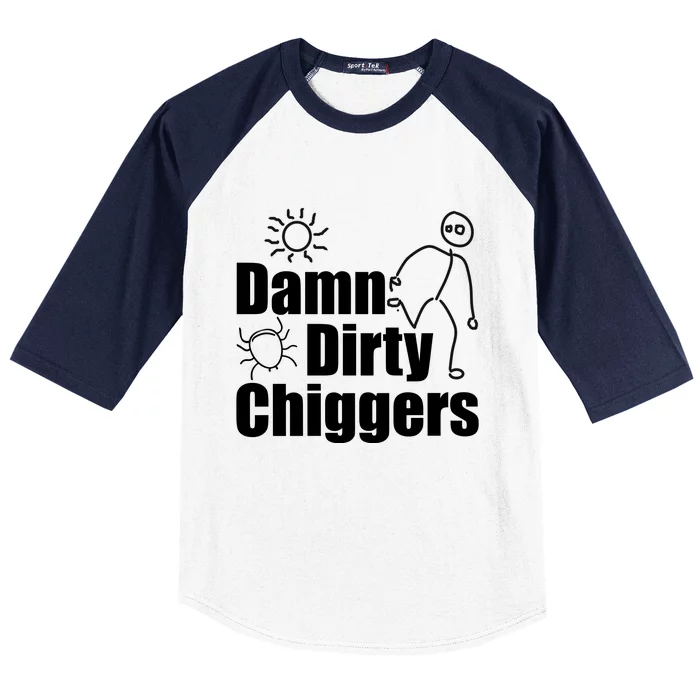 Chigger Itch Baseball Sleeve Shirt