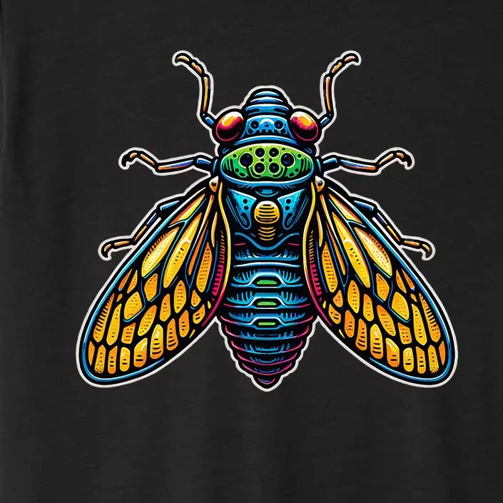 Cicadas Invasion Cool Designs 2024 Cicada Brood Xiii Insect ChromaSoft Performance T-Shirt