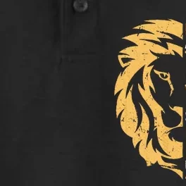 Christian I Can Do All Things Through Christ Lion Faith Dry Zone Grid Performance Polo