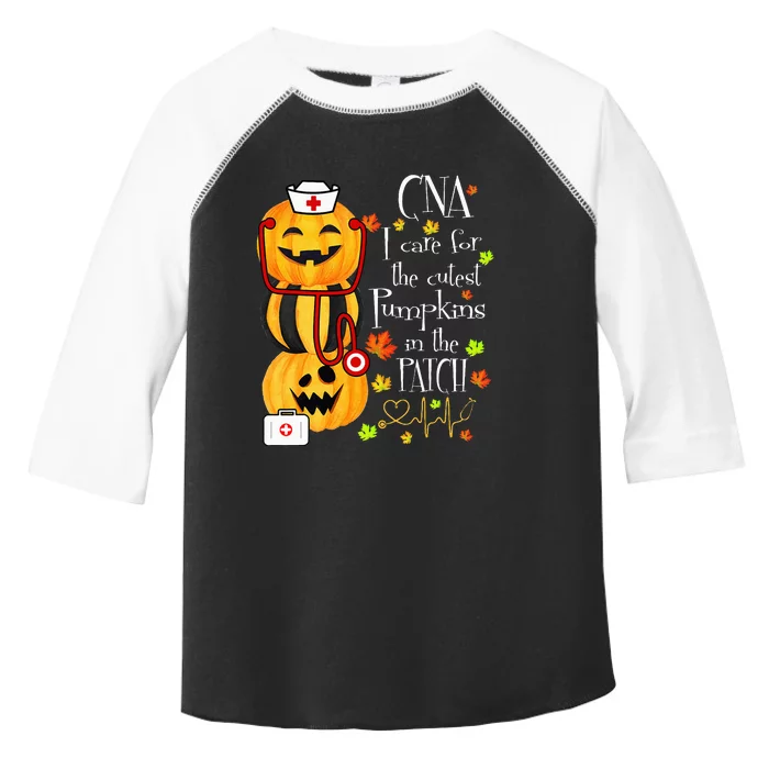 CNA I Care For The Cutest Pumpkin In The Patch Halloween Toddler Fine Jersey T-Shirt