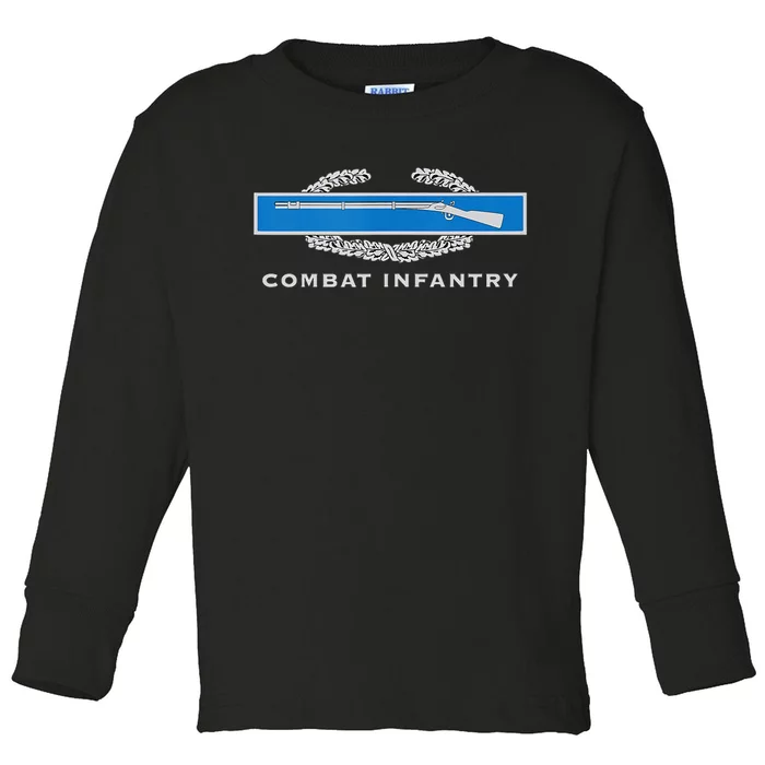 Combat Infantry Toddler Long Sleeve Shirt