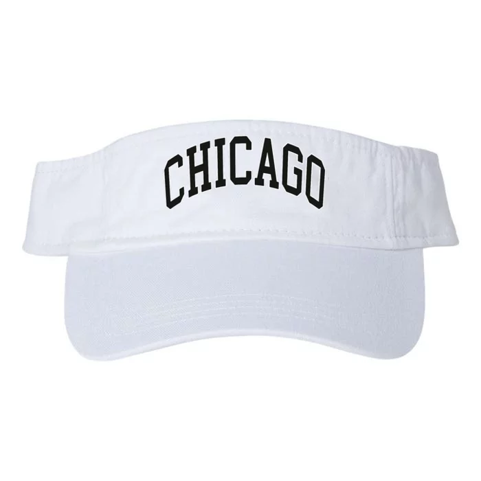 Chicago Illinois Valucap Bio-Washed Visor