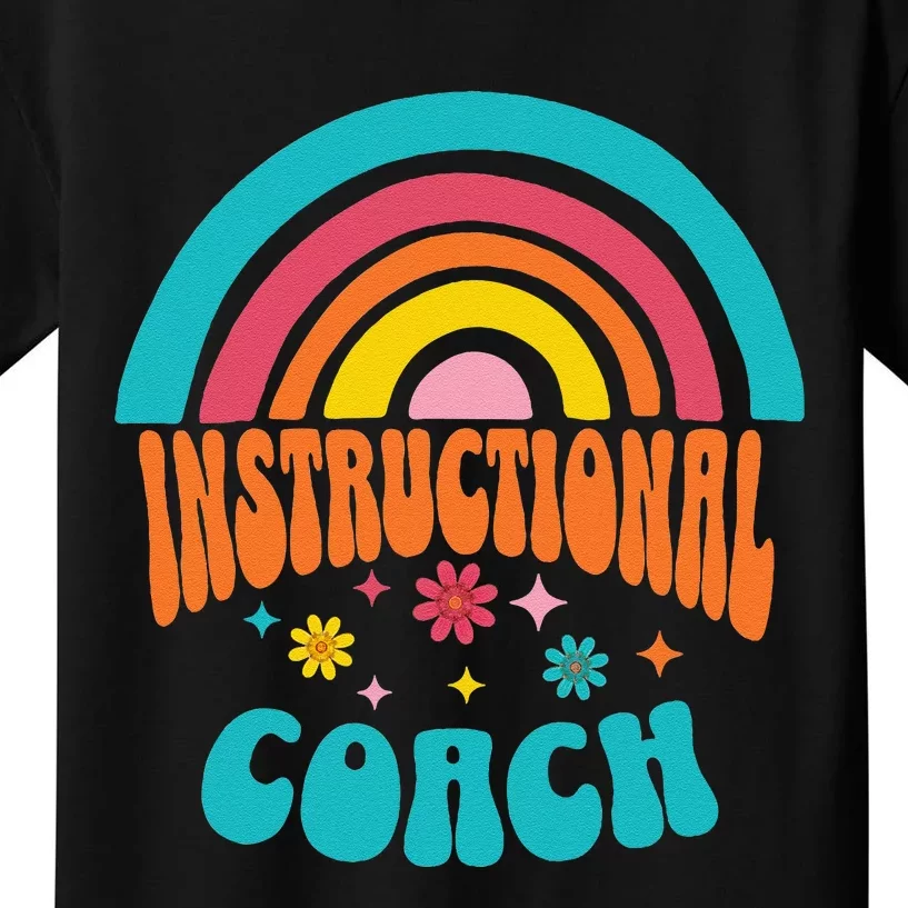 Cute Instructional Coach Appreciation Week Back To School Kids T-Shirt